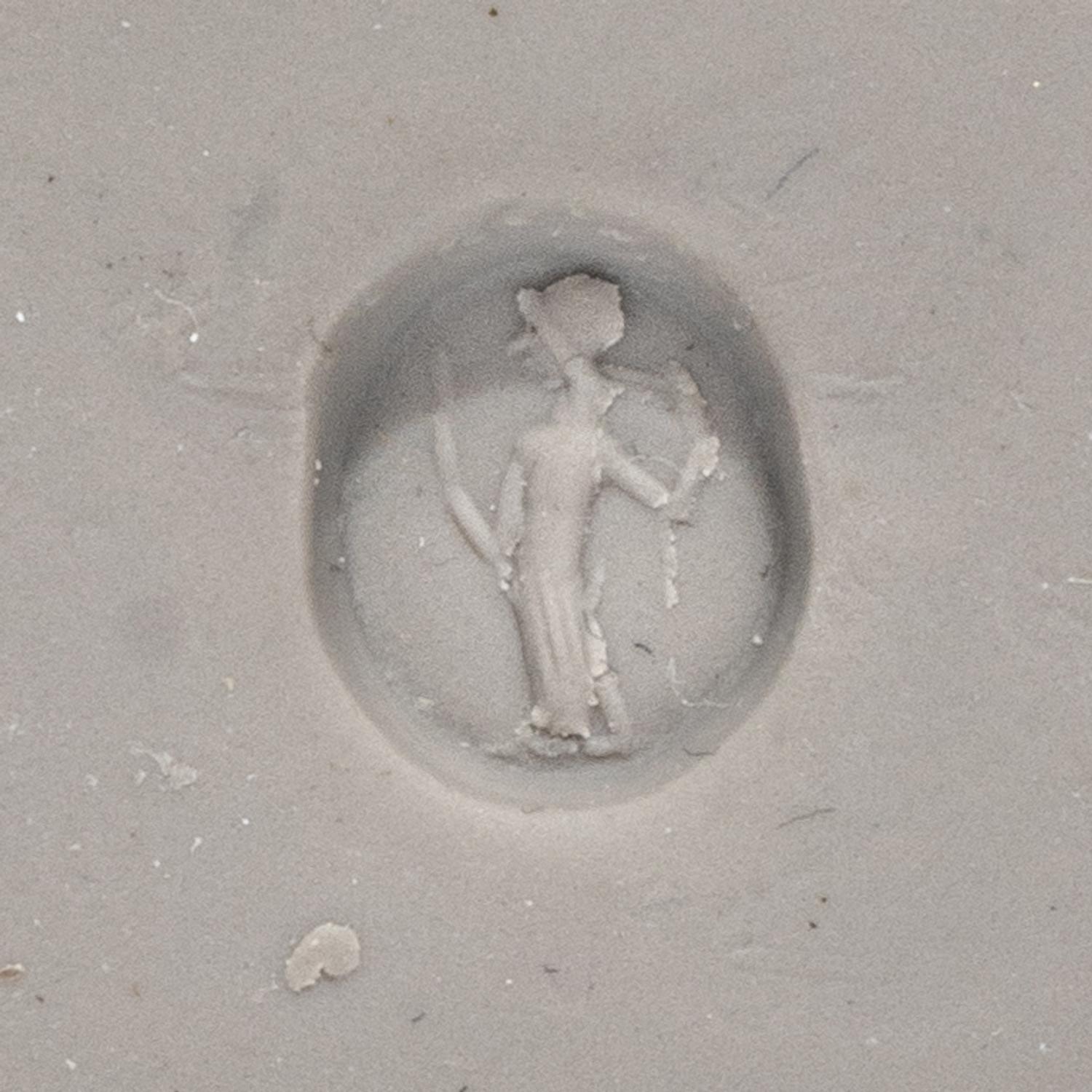 A Neoclassical Glass Intaglio with the Goddess Venus and a Carnelian Ring Stone