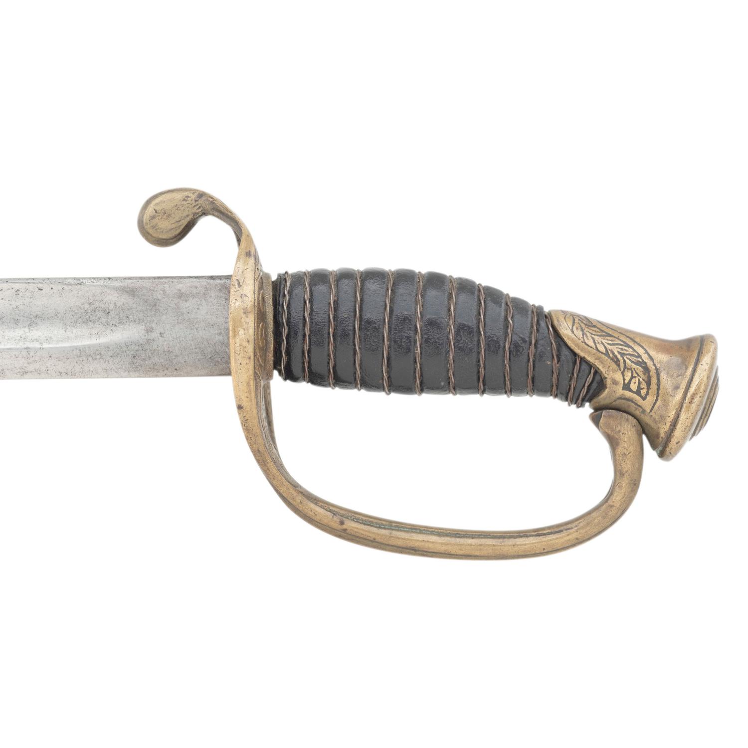 Leech & Rigdon CS Inside Guard Marked Staff & Field Officer's Sword
