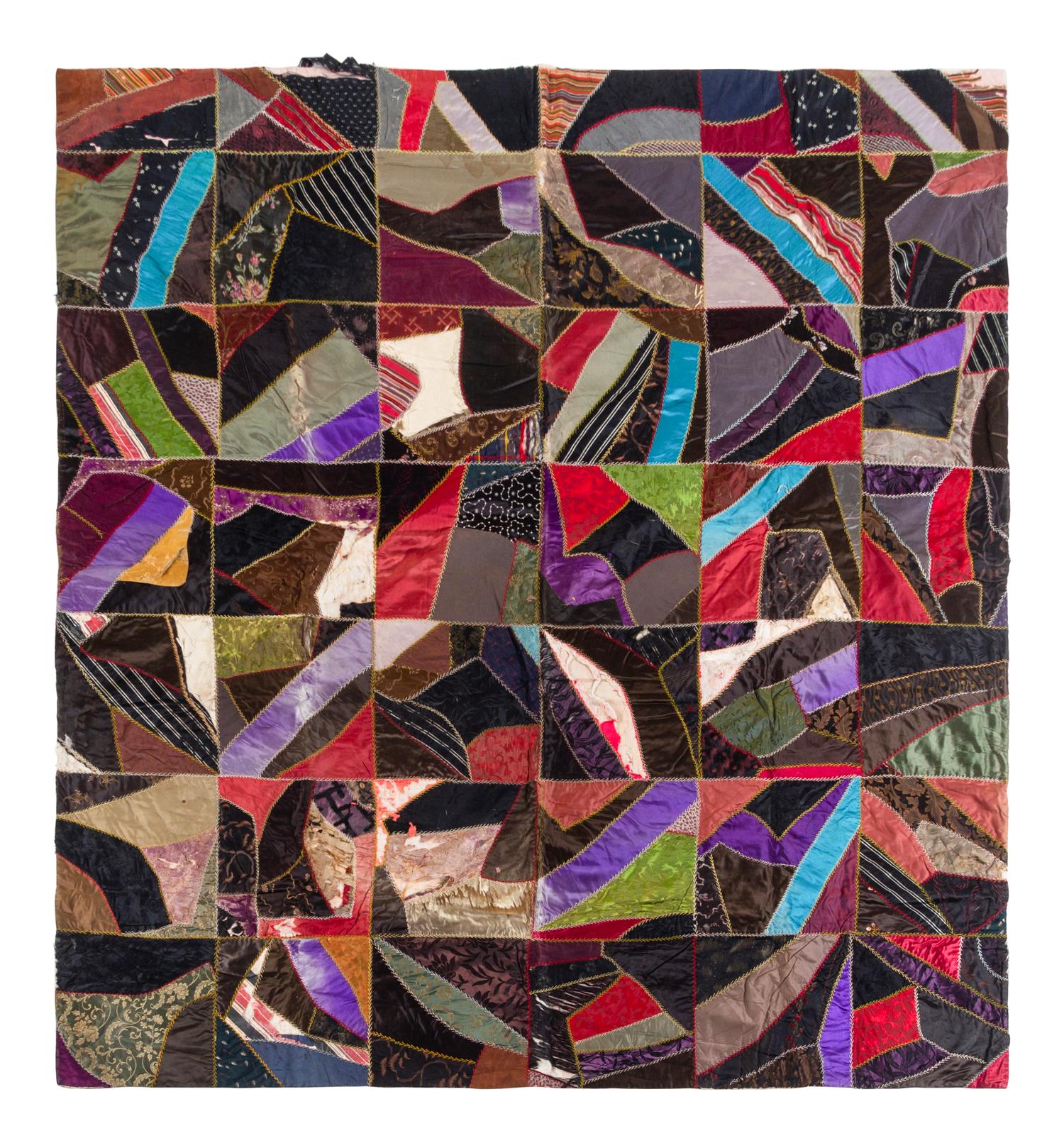 Three Patchwork Fabric Quilts