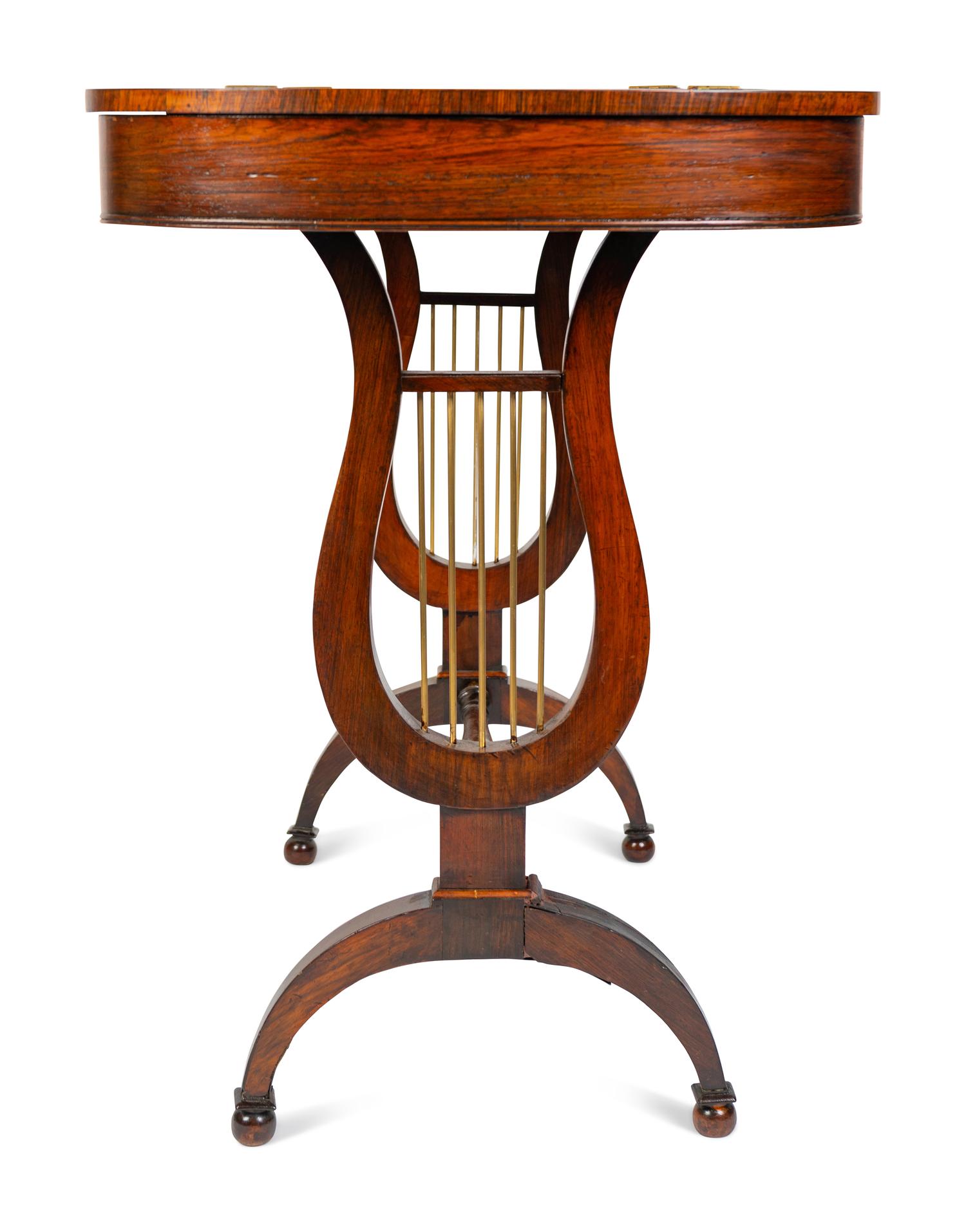 A Classical Style Mahogany Game Table