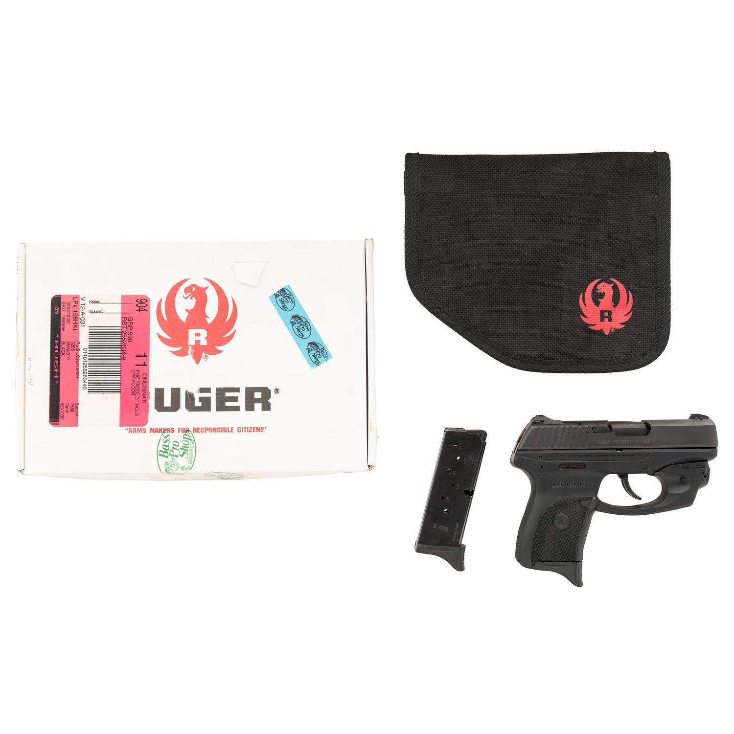 *Ruger LC9 LaserMax Pistol in Box