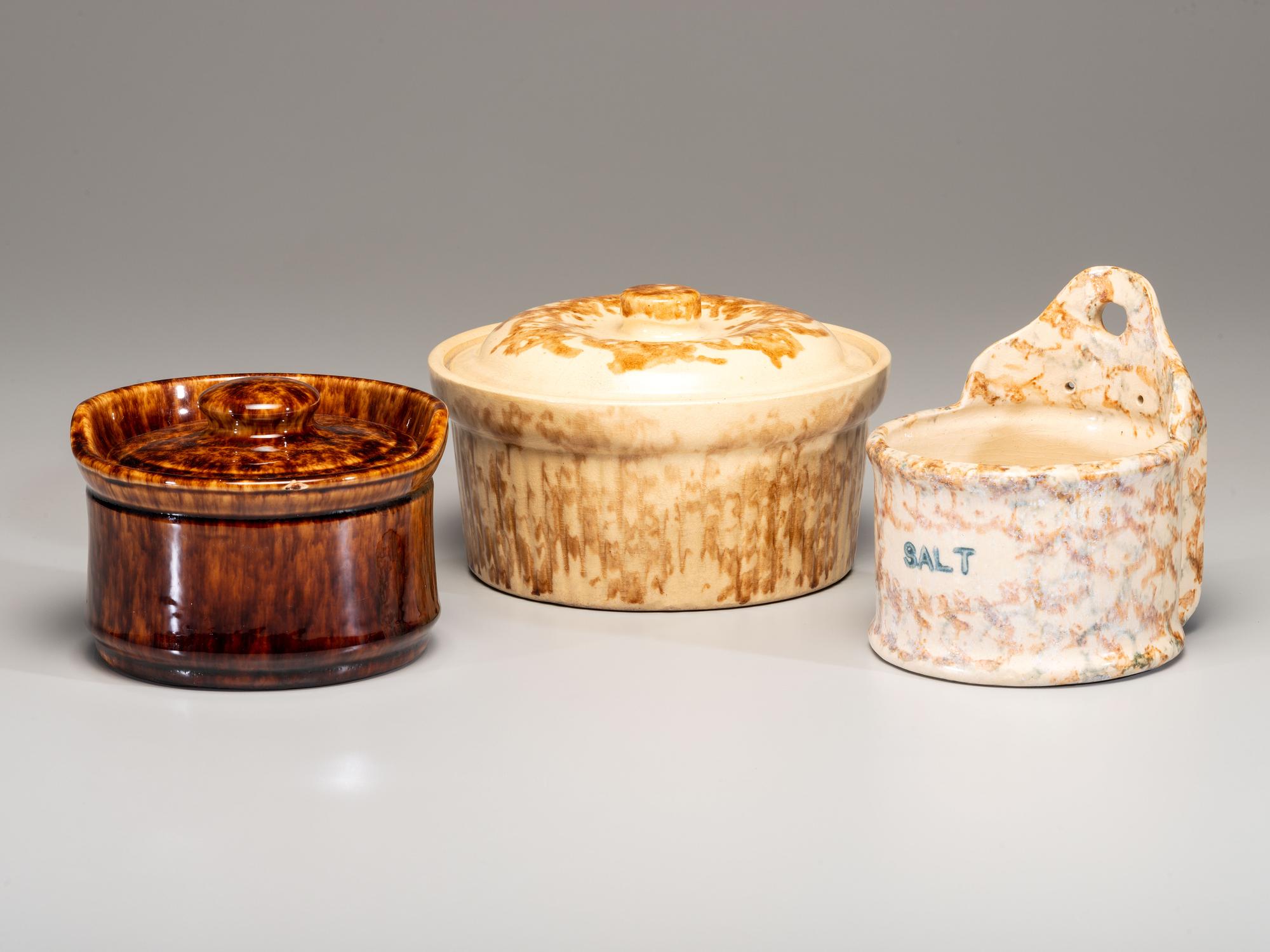 Fourteen Rockingham Glaze Articles