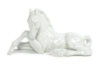 A Meissen Blanc de Chine Porcelain Figure Width 8 3/4 inches. — 19TH/20TH CENTURY