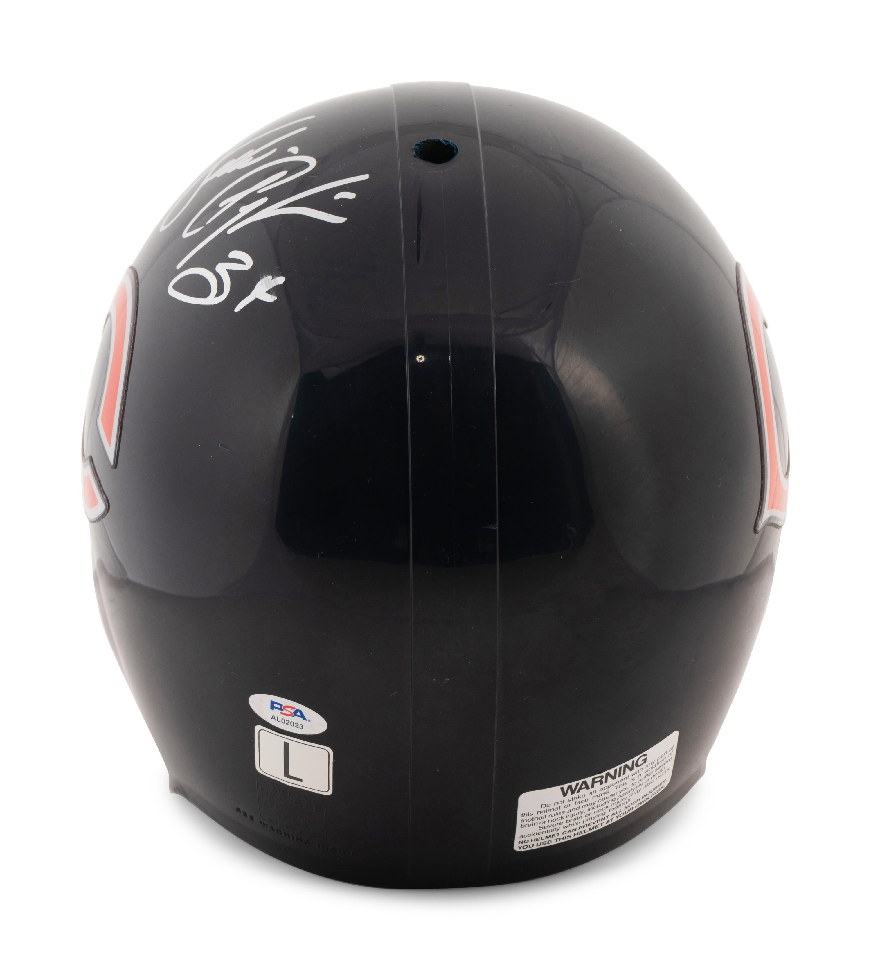 A Walter Payton Signed Autograph Chicago Bears Football Full Size Helmet (PSA Authentic),