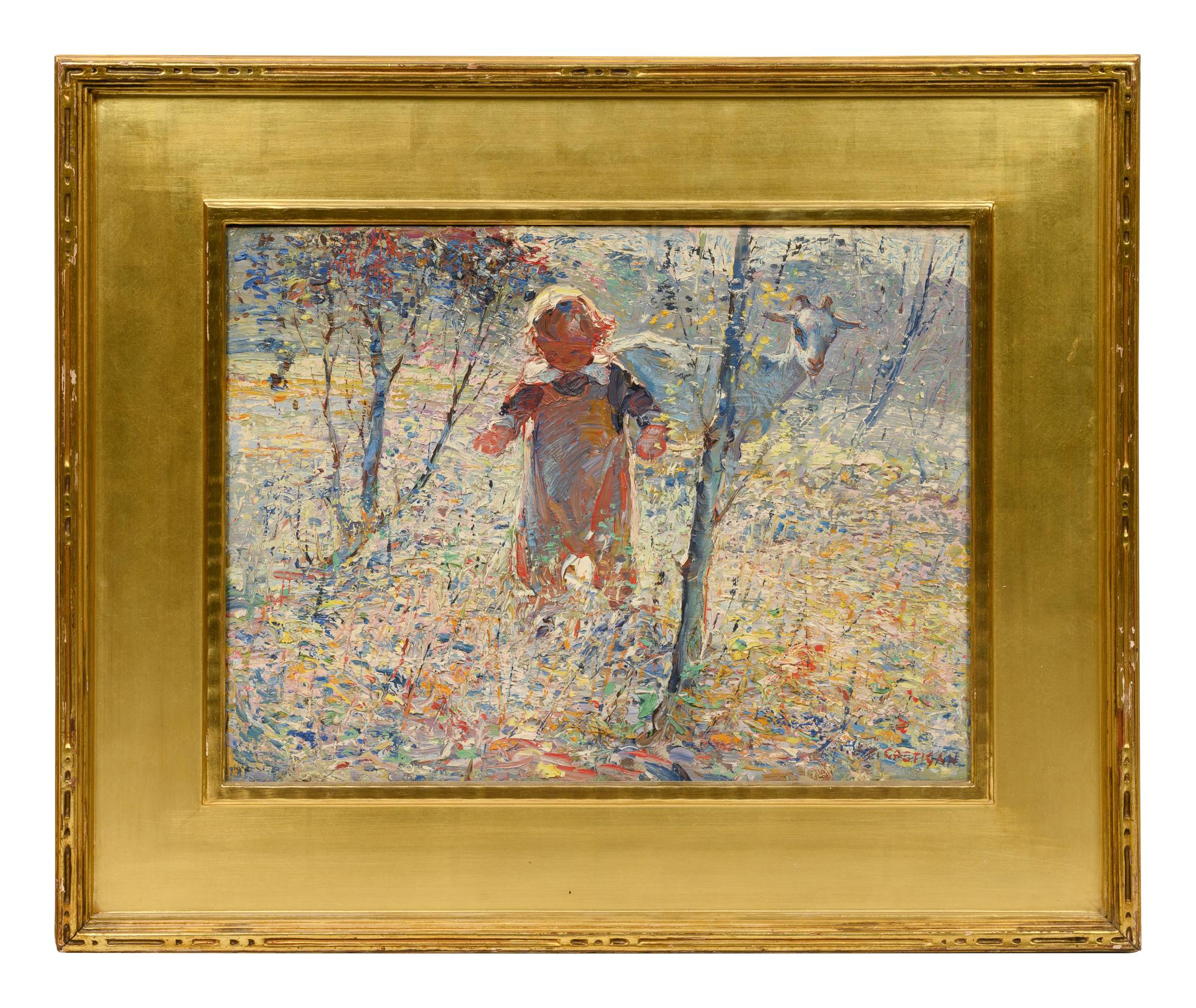 Child with Goat