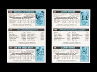 A Group of 1980 Topps Larry Bird and Magic Johnson Rookie Basketball Cards