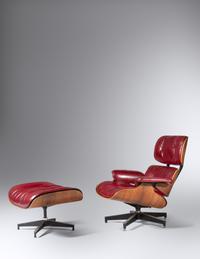 Lounge Chair and Ottoman, c. 1959 model 670 and model 671 Herman Miller, USA