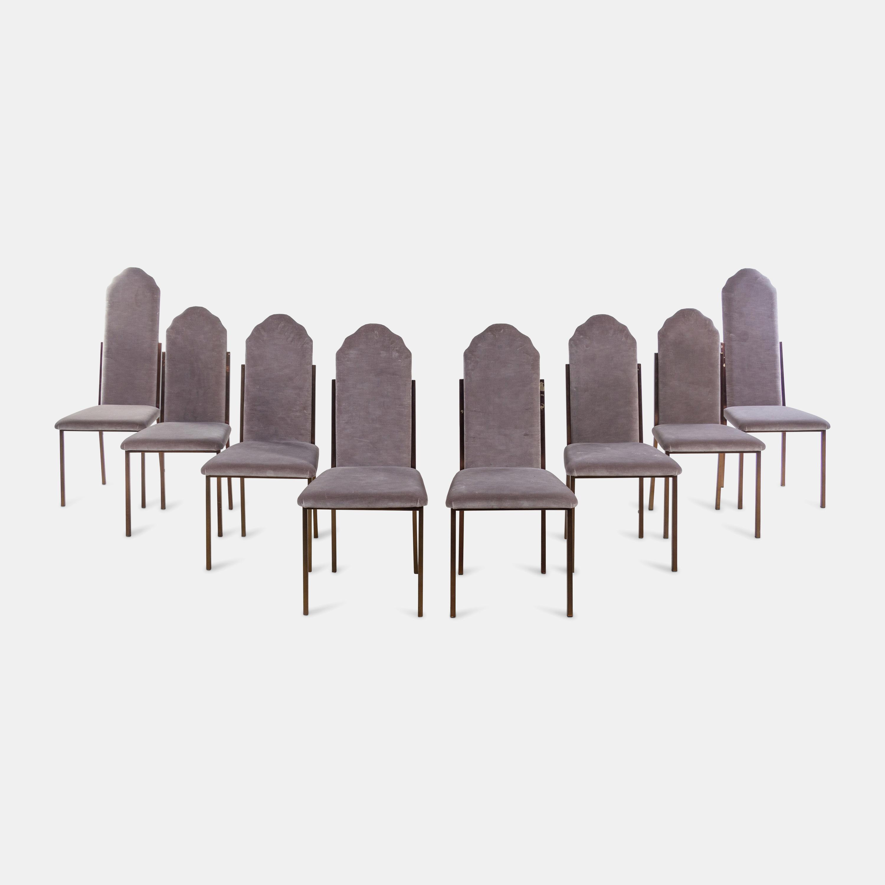 Set of Eight Dining Chairs