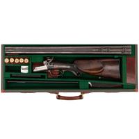 12 Gauge and .44 Caliber Drilling Rifle in Modern Case