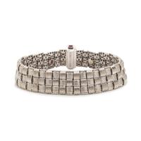 ROBERTO COIN, WHITE GOLD AND DIAMOND 'APPASSIONATA' BRACELET