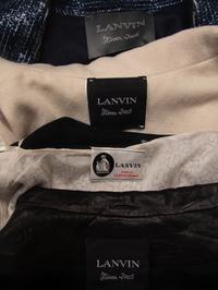 Four Lanvin Jackets
