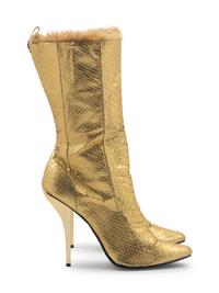 Three Pairs of Shoes and One Pair of Boot, Including Lacroix, 1990-2000s