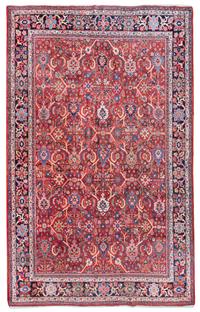 A Bidjar Wool Rug 8 feet 10 inches x 12 feet 2 inches. — FIRST HALF 20TH CENTURY