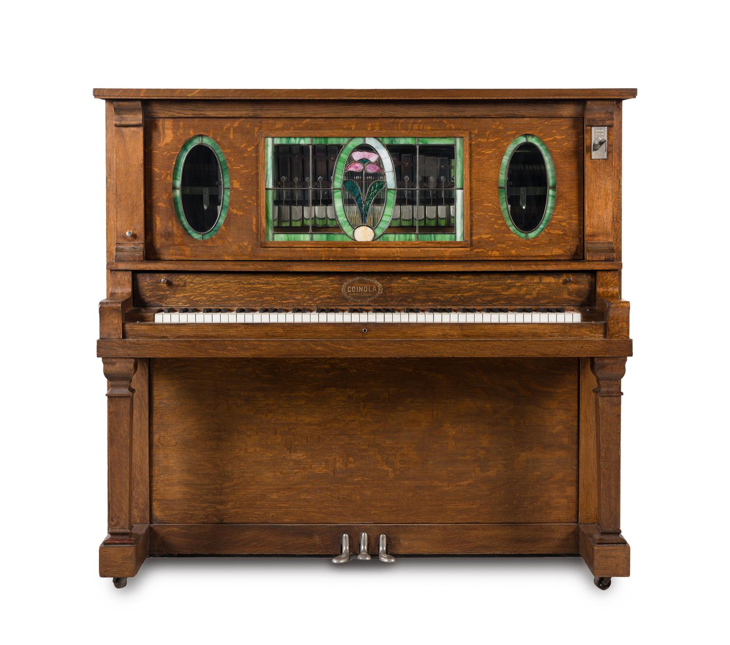A Coinola Coin-Operated Player Piano