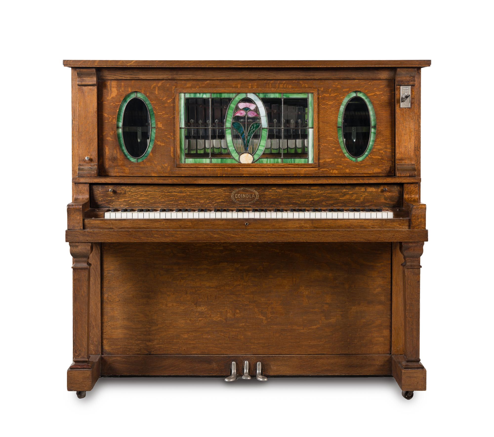 A Coinola Coin-Operated Player Piano