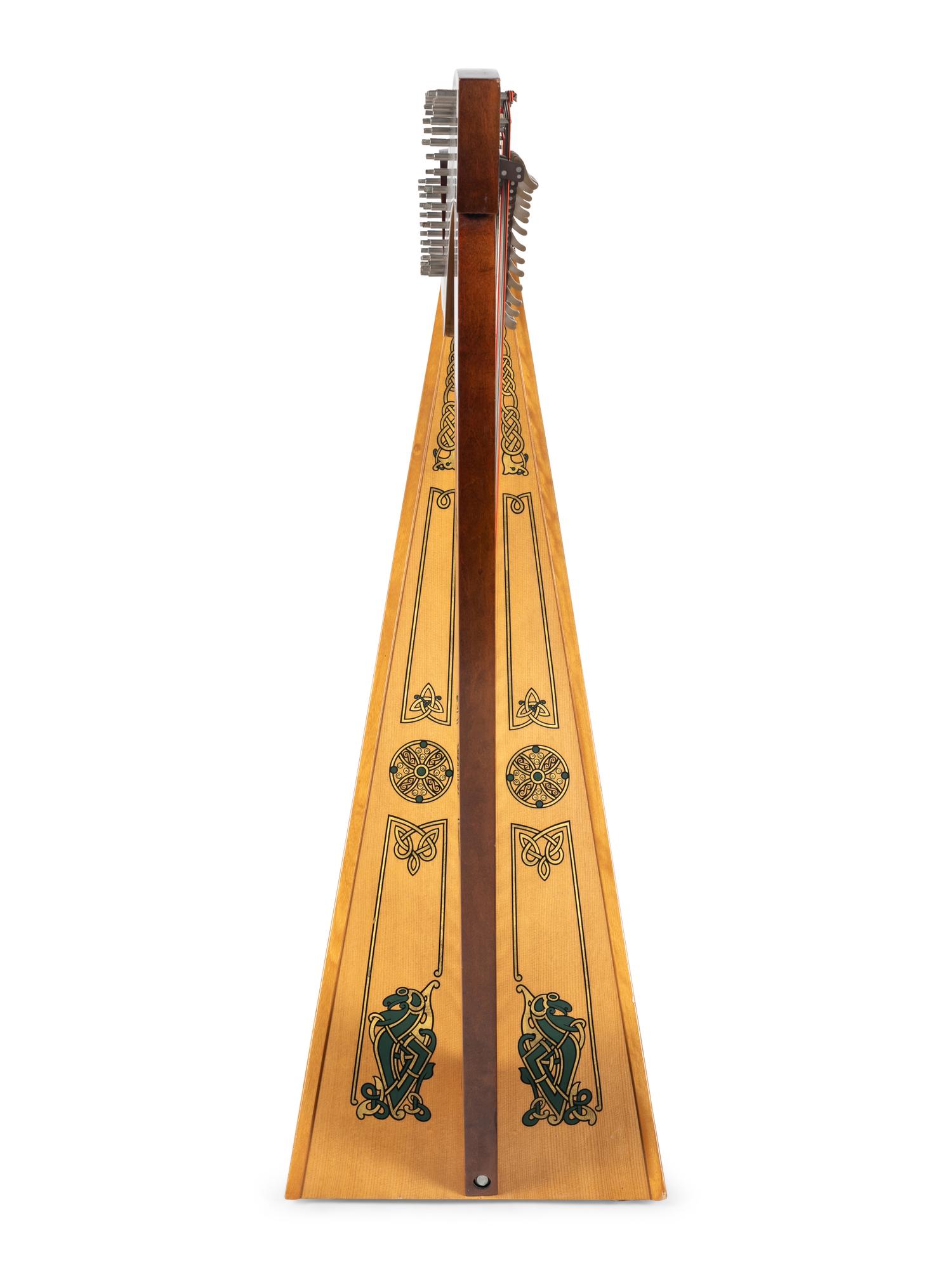A Lyon and Healy Folk Harp
