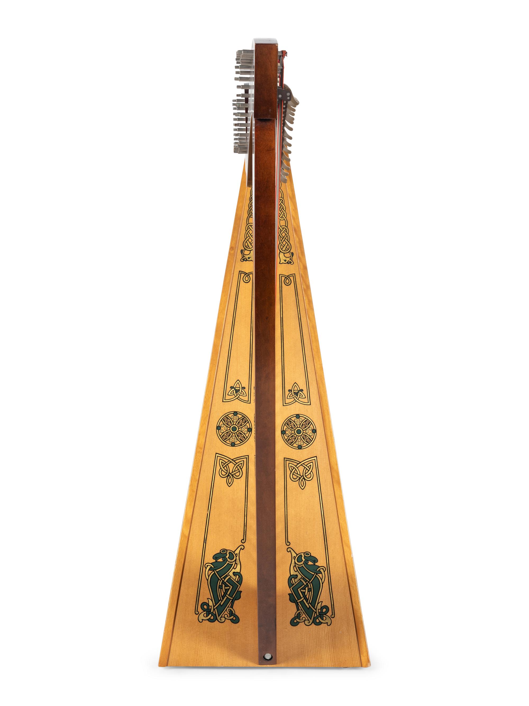 A Lyon and Healy Folk Harp