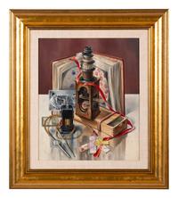 Untitled (Still Life with Microscope and Medical Equipment)
