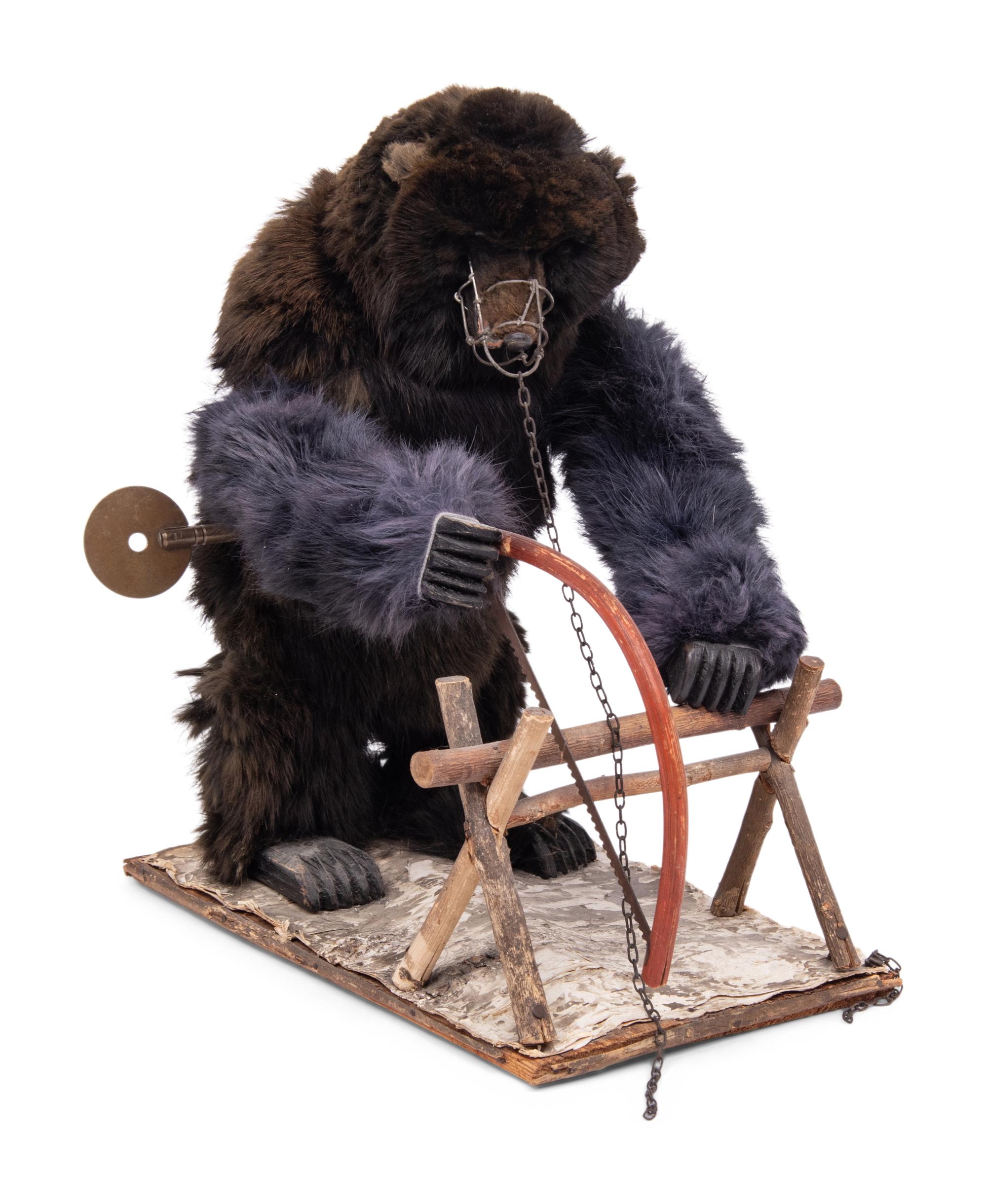 An Automaton of a Sawing Bear