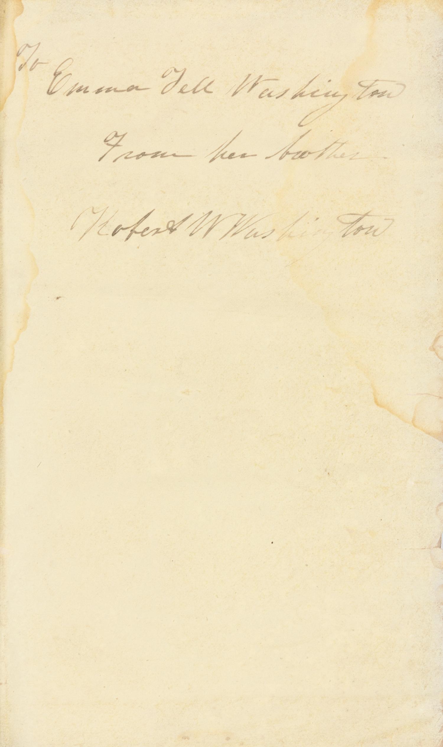 4 volumes from the libraries of George Washington's nephew, Lawrence Augustine Washington, his son, and his daughter.