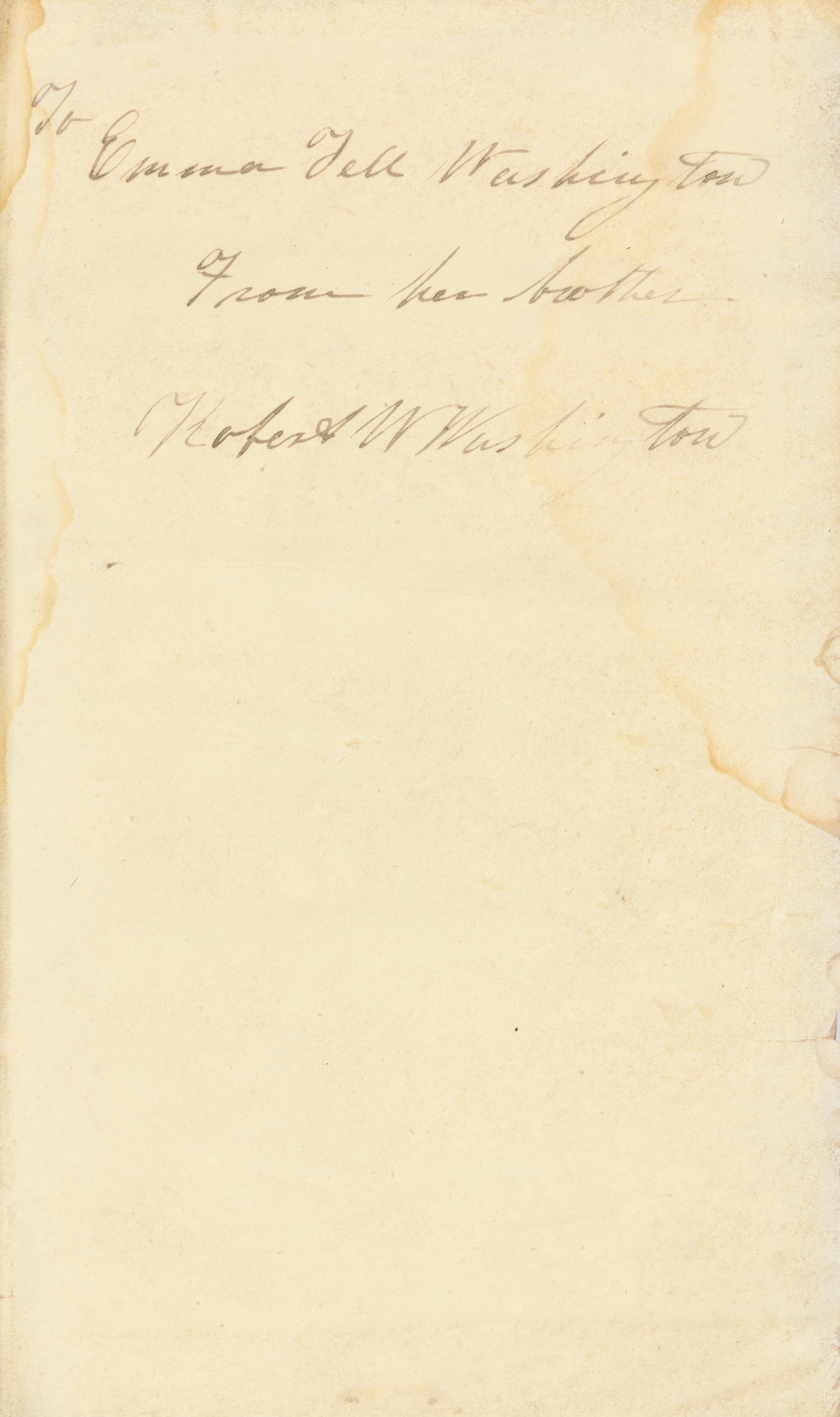 4 volumes from the libraries of George Washington's nephew, Lawrence Augustine Washington, his son, and his daughter.