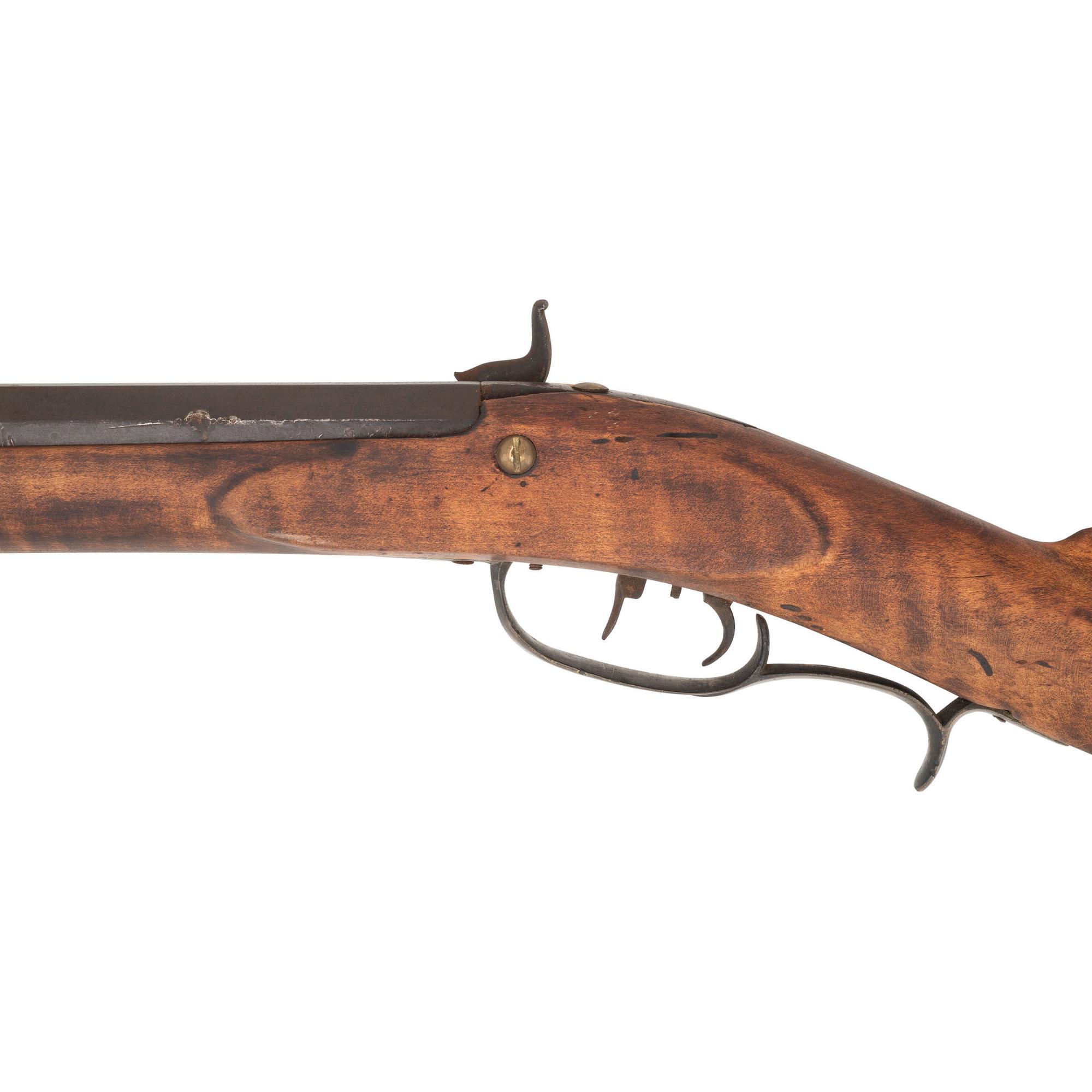 19th Century Halfstock Percussion Plains Rifle