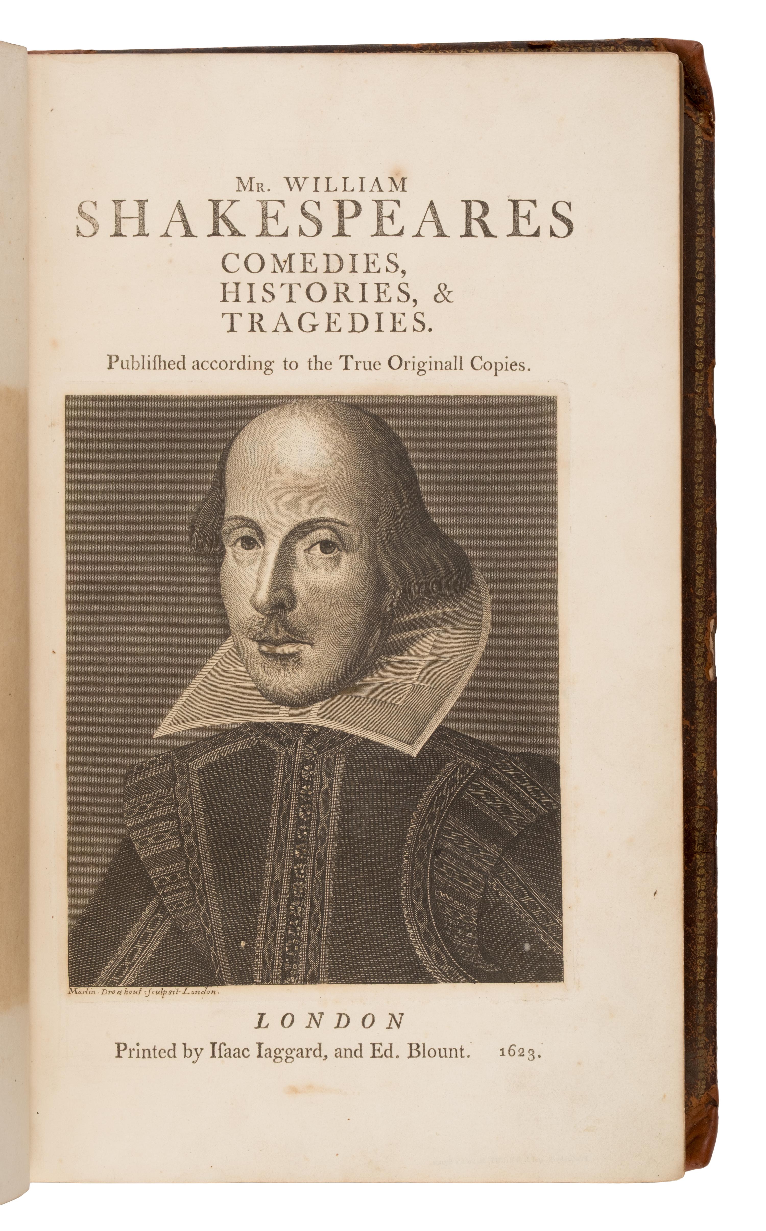 Shakespeare, William (1564-1616). Comedies, Histories, & Tragedies . [London: E. & J. Wright, 1807].
