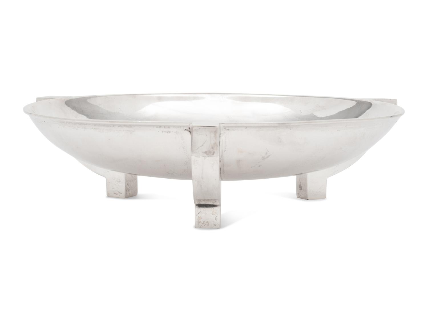 An English Silver Fruit Bowl