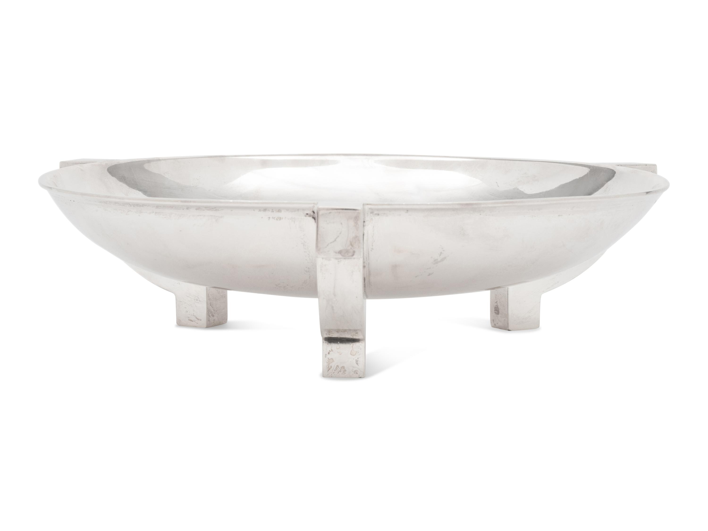 An English Silver Fruit Bowl