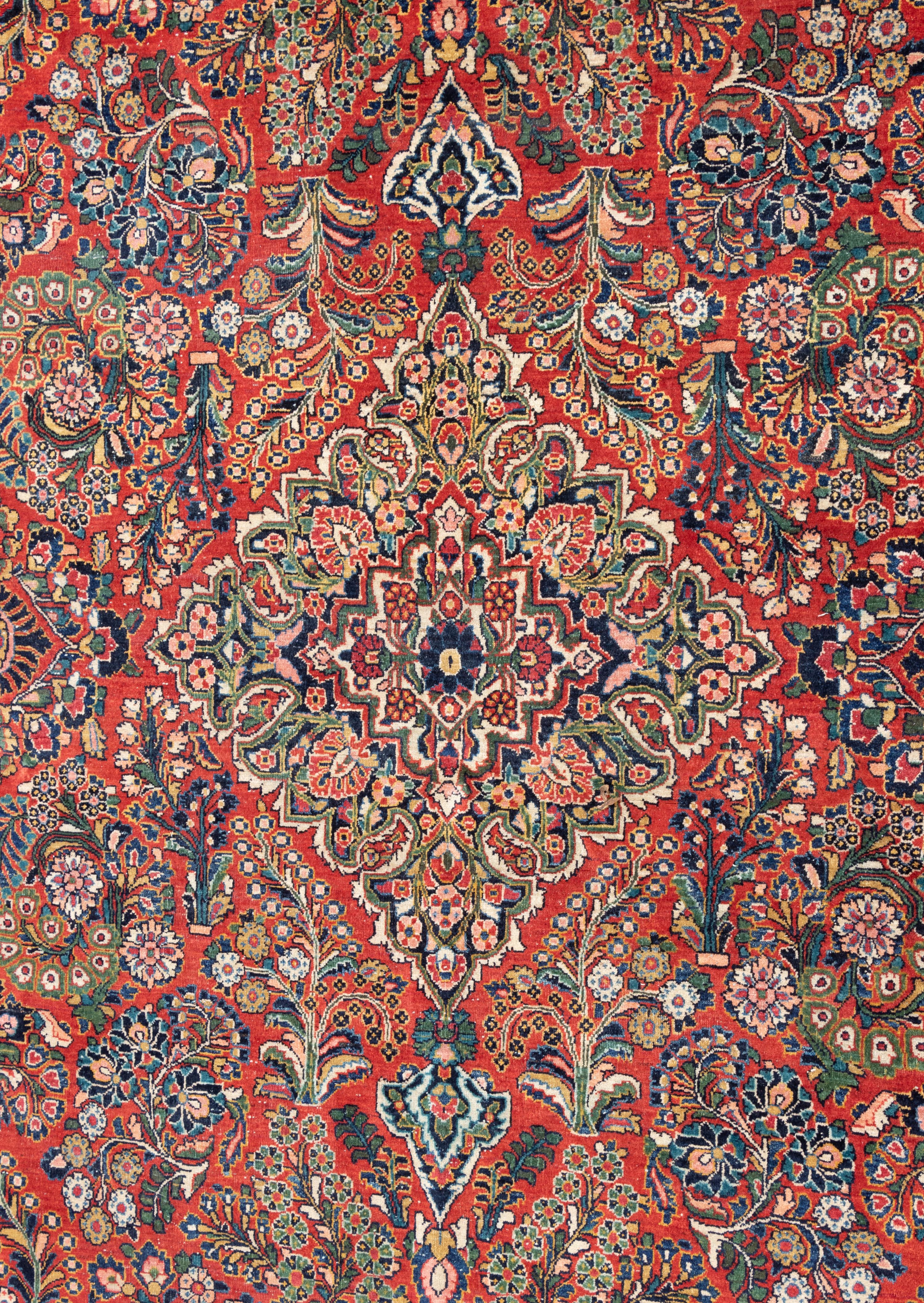 A Kirman Wool Rug