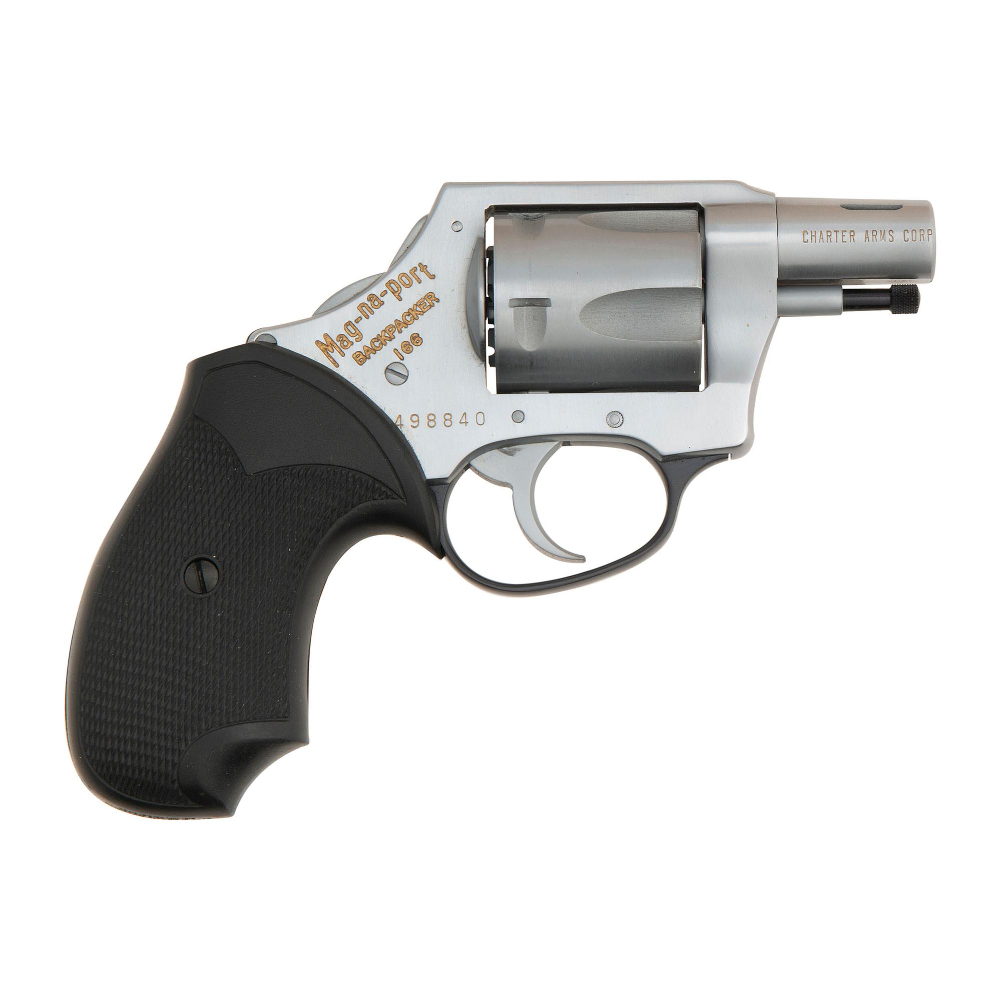 *Charter Arms Mag-na-Port Backpacker 166 Revolver in Soft Case