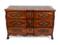 A Louis XV Provincial Walnut Commode — THIRD QUARTER 18TH CENTURY