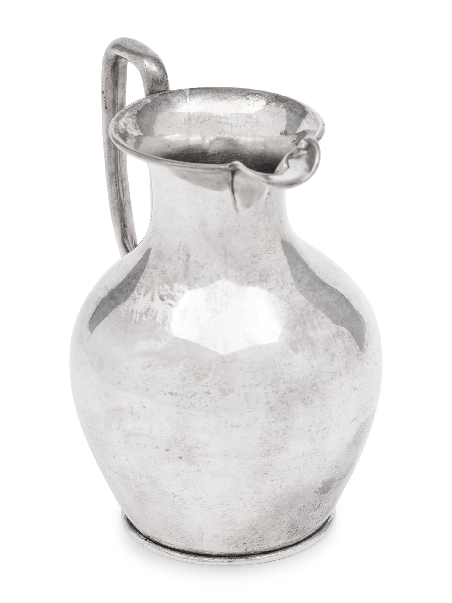 A Victorian Silver Water Pitcher