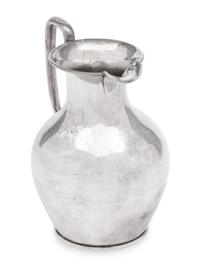 A Victorian Silver Water Pitcher