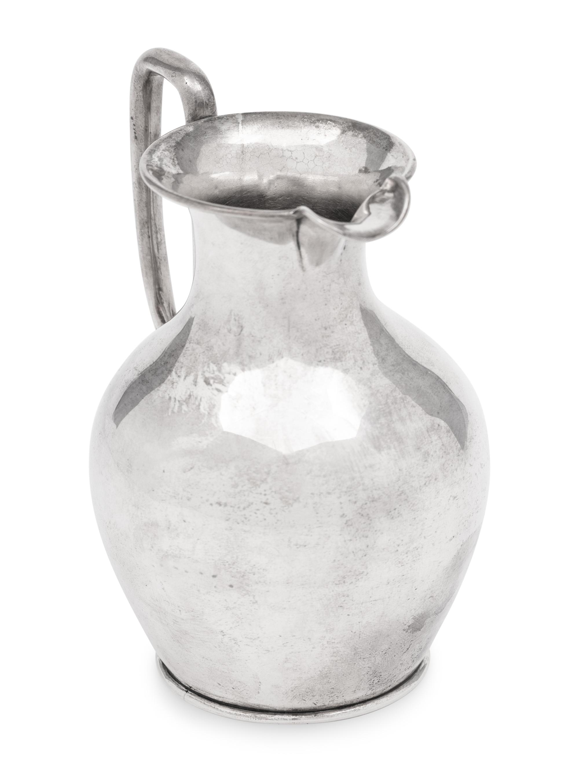 A Victorian Silver Water Pitcher