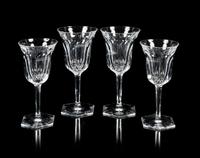 Baccarat, a group of stemware