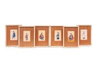 Eight Chinese Export Pith Paintings
