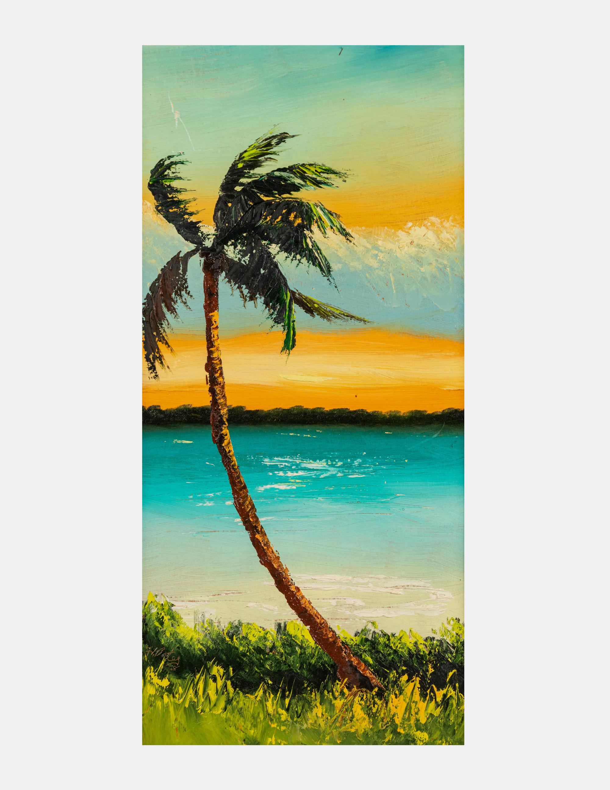 Untitled (Florida Highwayman Palm Tree)
