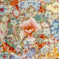 Two Pairs of Chinese Famille Rose Porcelain Plates
