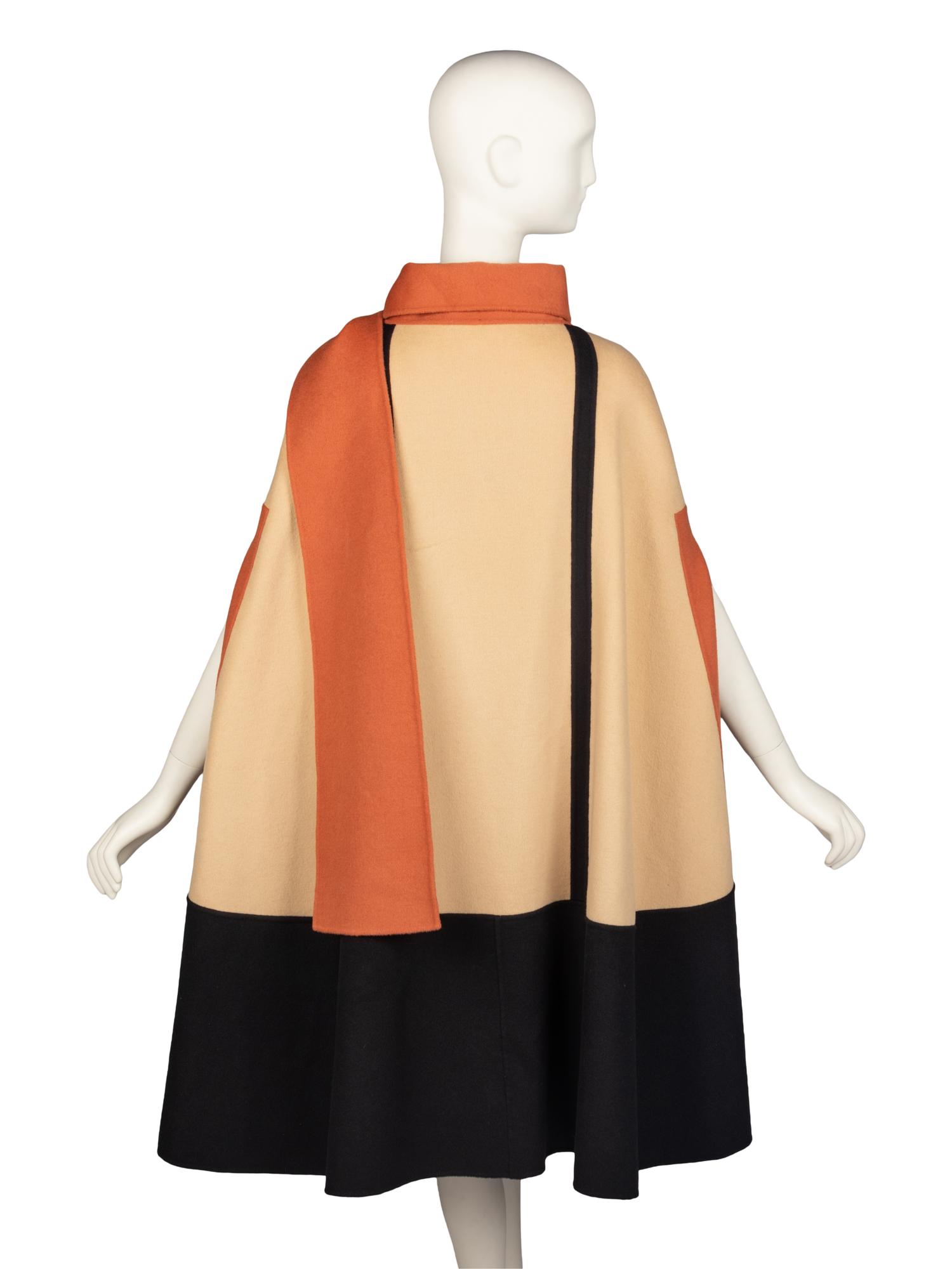 Tsumori Chisato Pieced Wool Cape