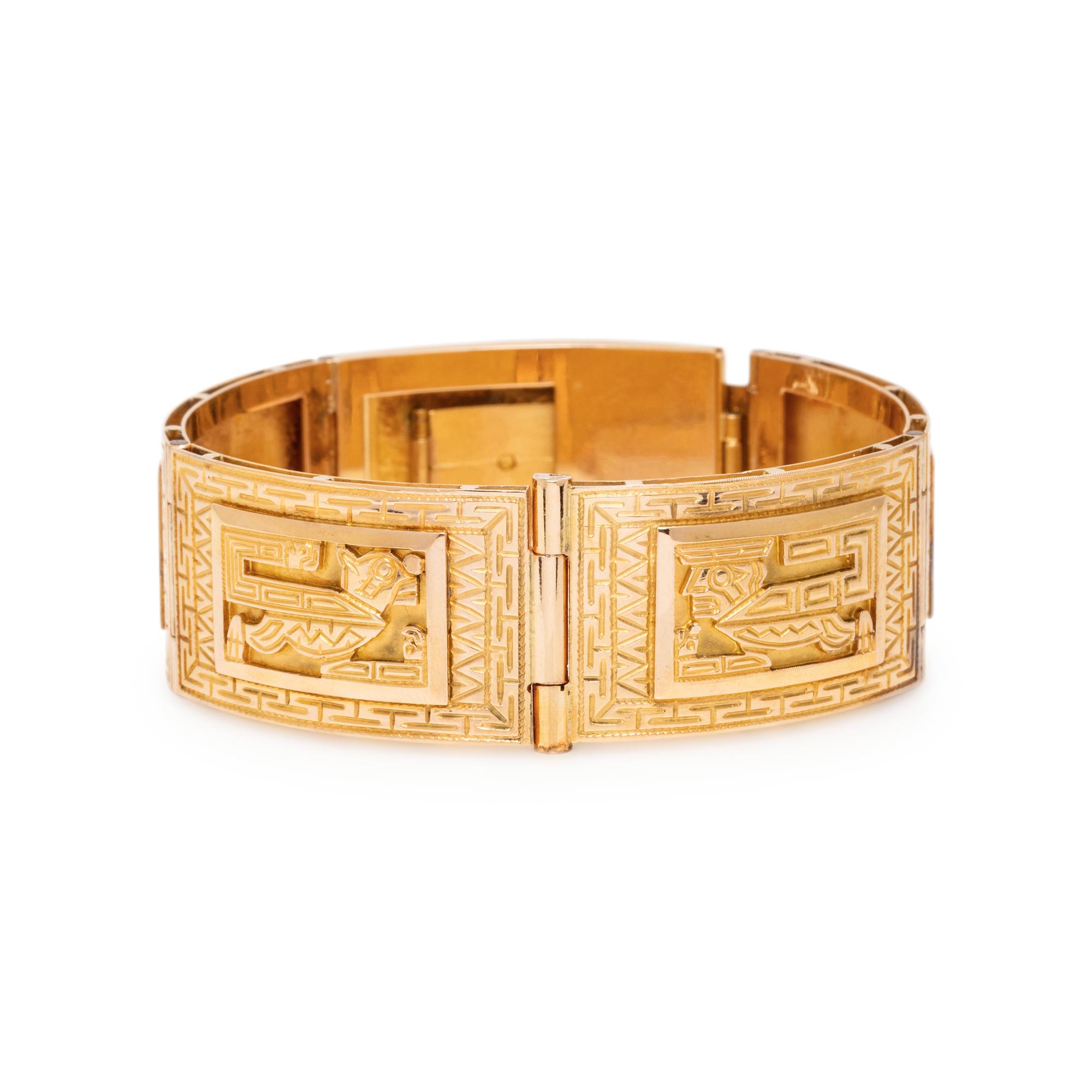 YELLOW GOLD BRACELET