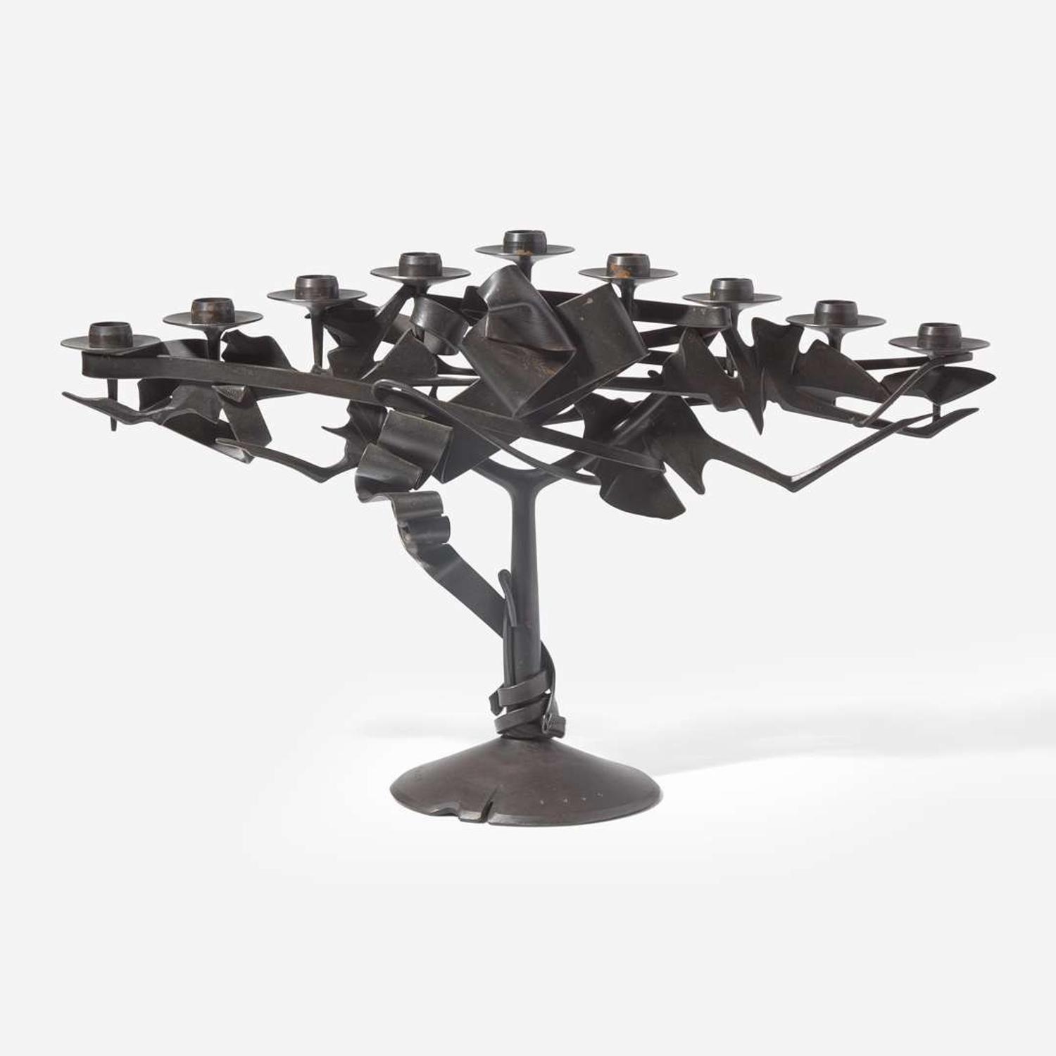 Albert Paley (American, b. 1944) Menorah, USA, 1995