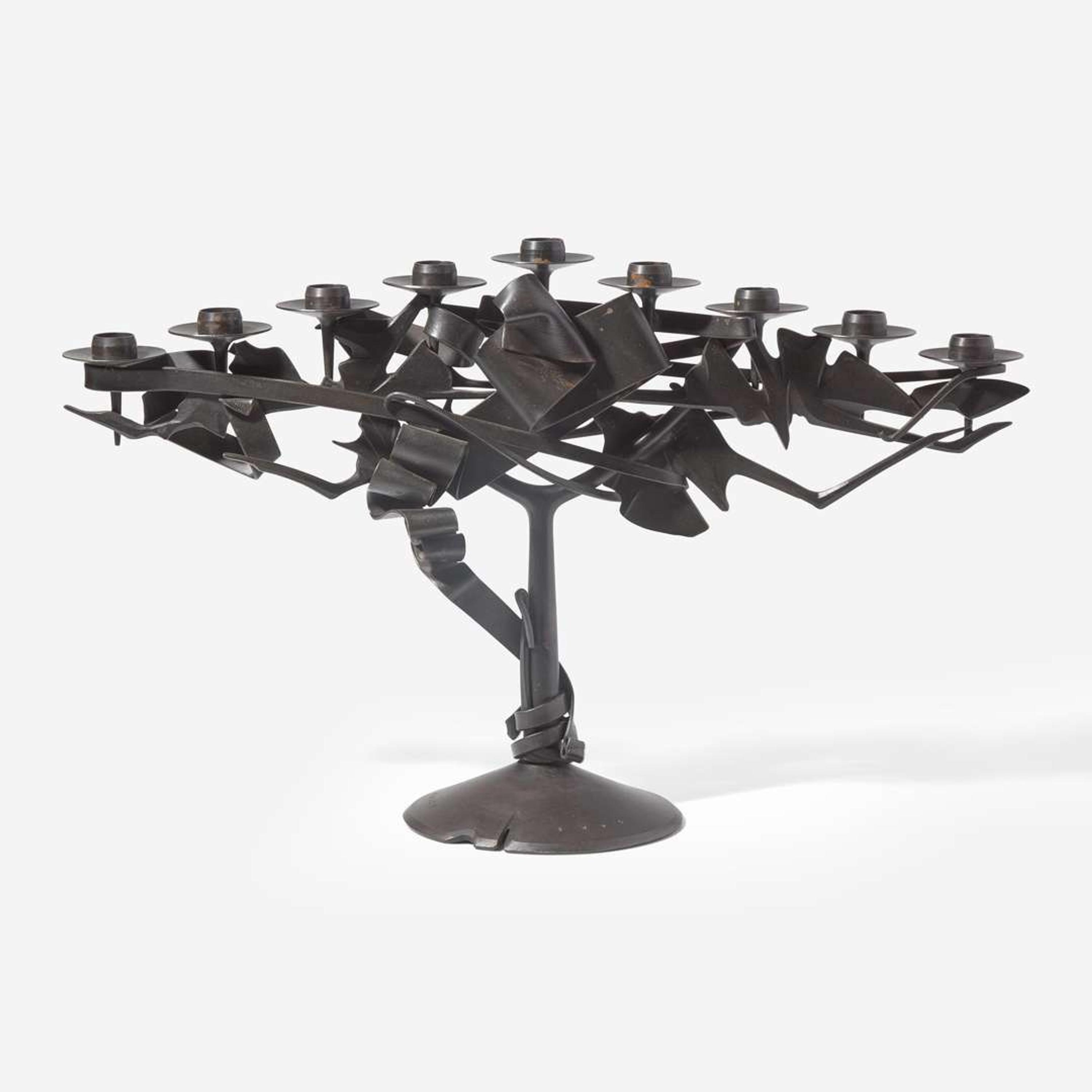 Albert Paley (American, b. 1944) Menorah, USA, 1995
