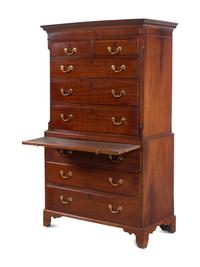 A George III Mahogany Chest-on-Chest