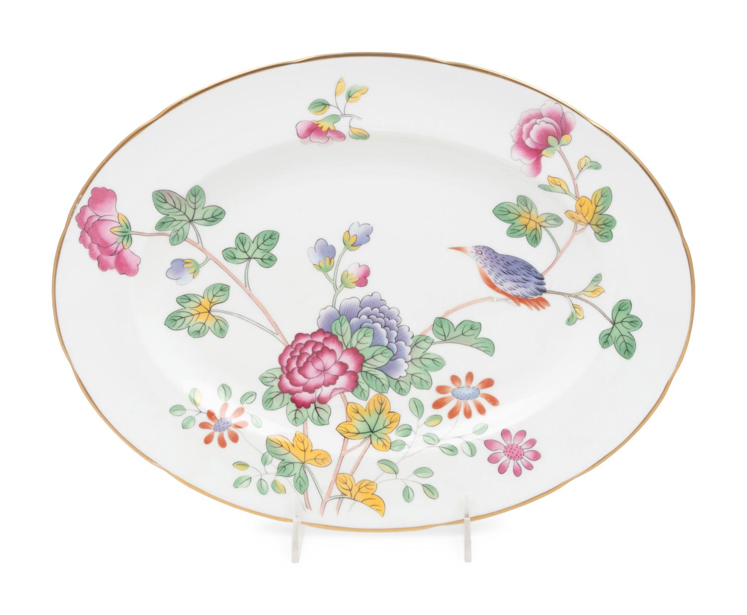 Six Wedgwood Cuckoo Porcelain Serving Articles