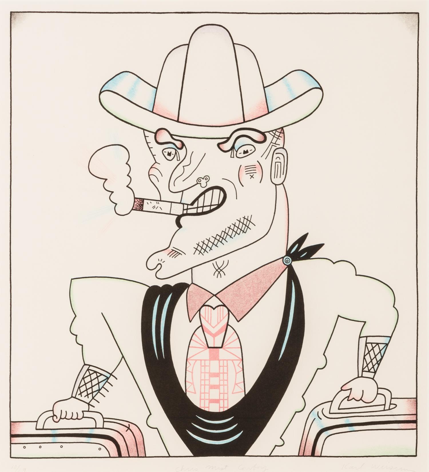 Chris Mist Cowboy , 1980