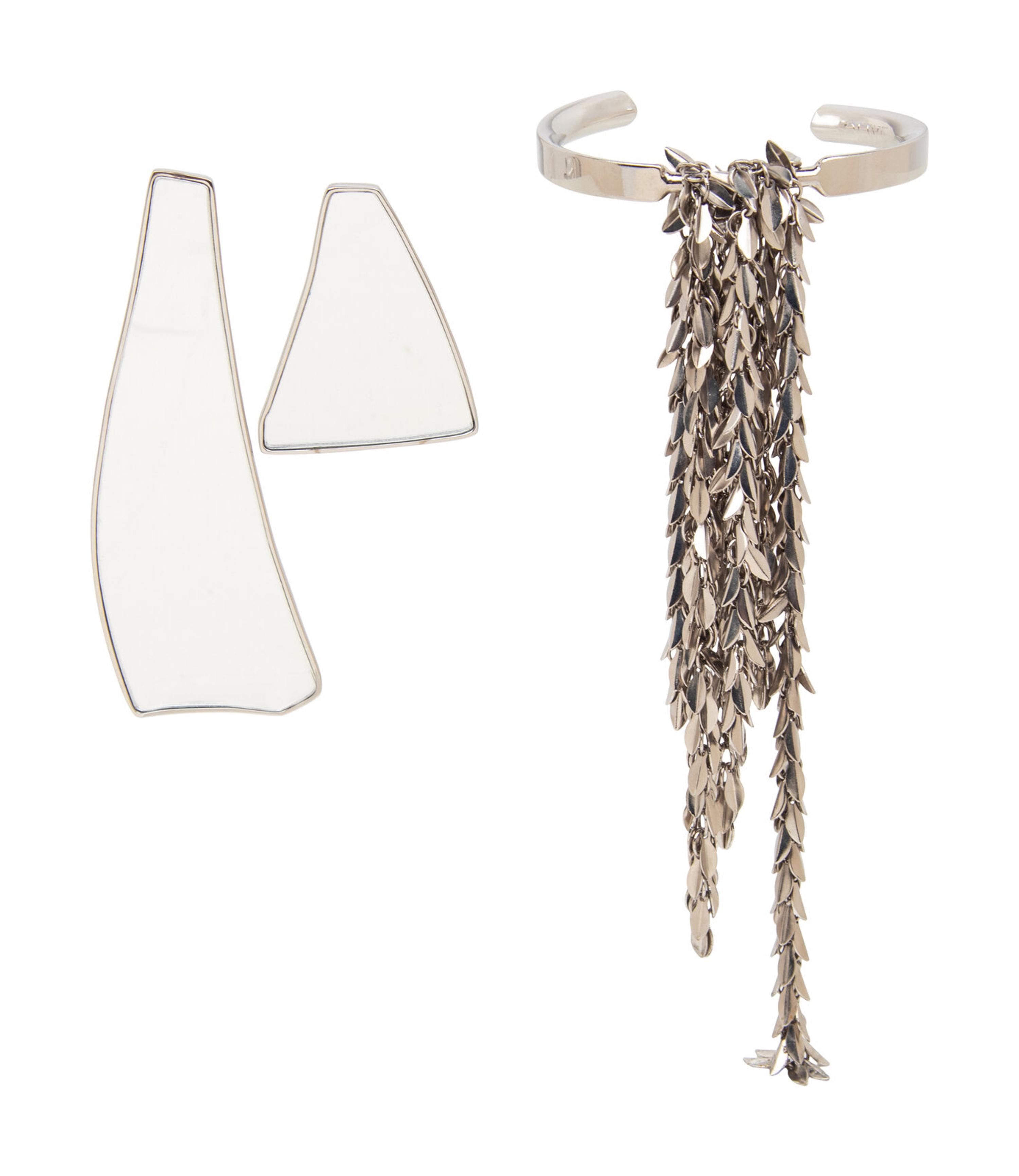 Loewe, Pair of Earrings & Bracelet