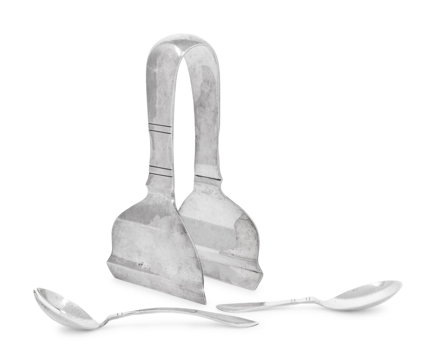 Three Georg Jensen Silver Continental P attern Serving Articles