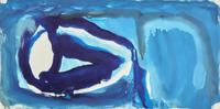 Abstract Blue Forms