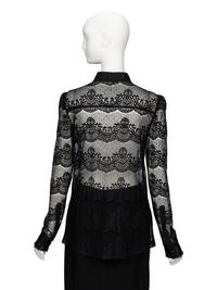 Two Italian Designer Lace Blouses